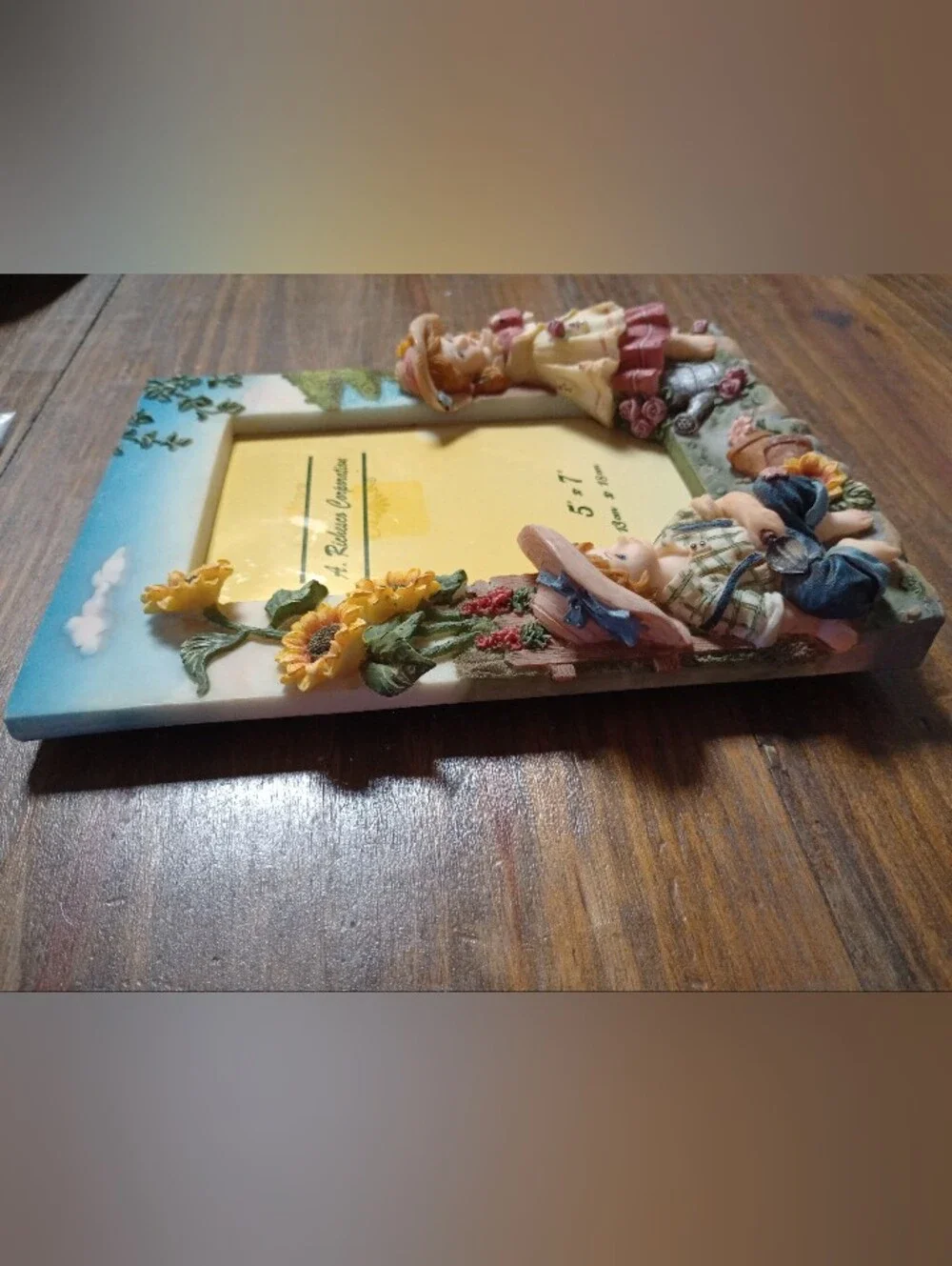Vintage Montefiori Collection - Boy & Girl - 5x7 Hand Painted Picture Frame